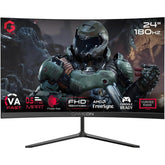 GAMEON GOC24F180VA Pro Series 24" Full HD 180Hz 0.5ms Curved Gaming Monitor